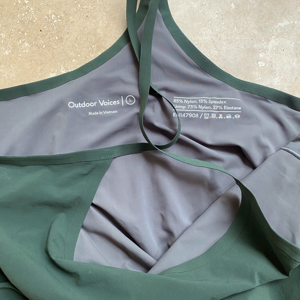 OV Exercise Dress - Green